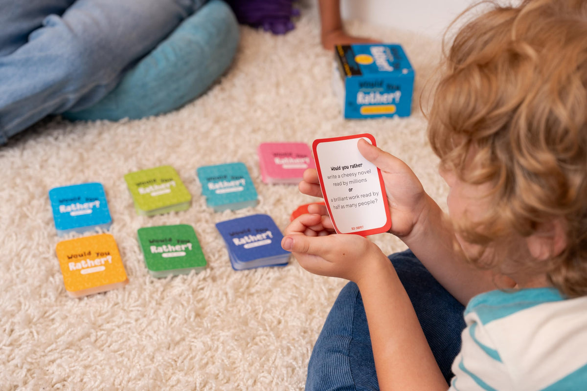Would You Rather? Family Card Game for Fun Conversations