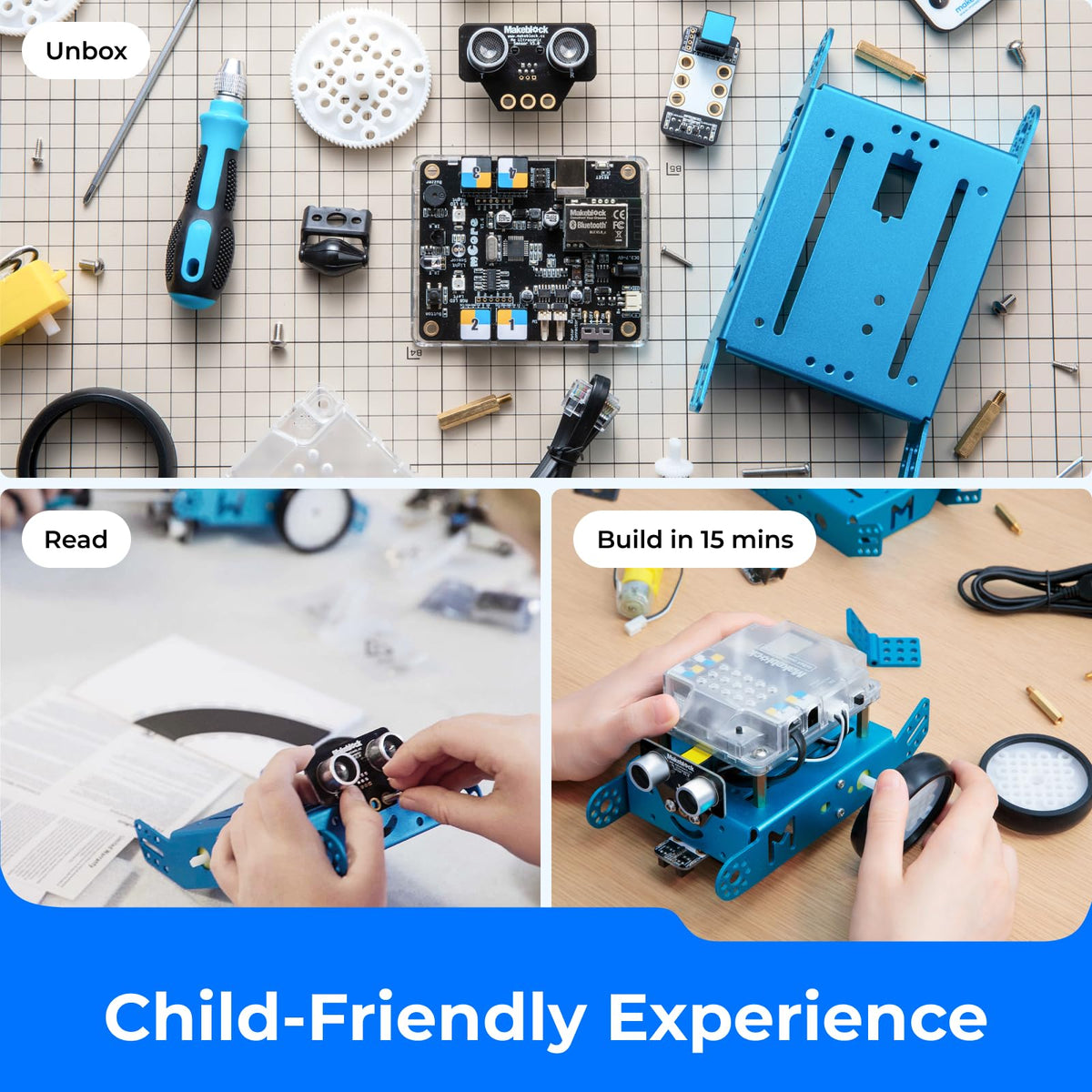 Makeblock mBot STEM Coding Robot Kit for Kids Ages 8–12