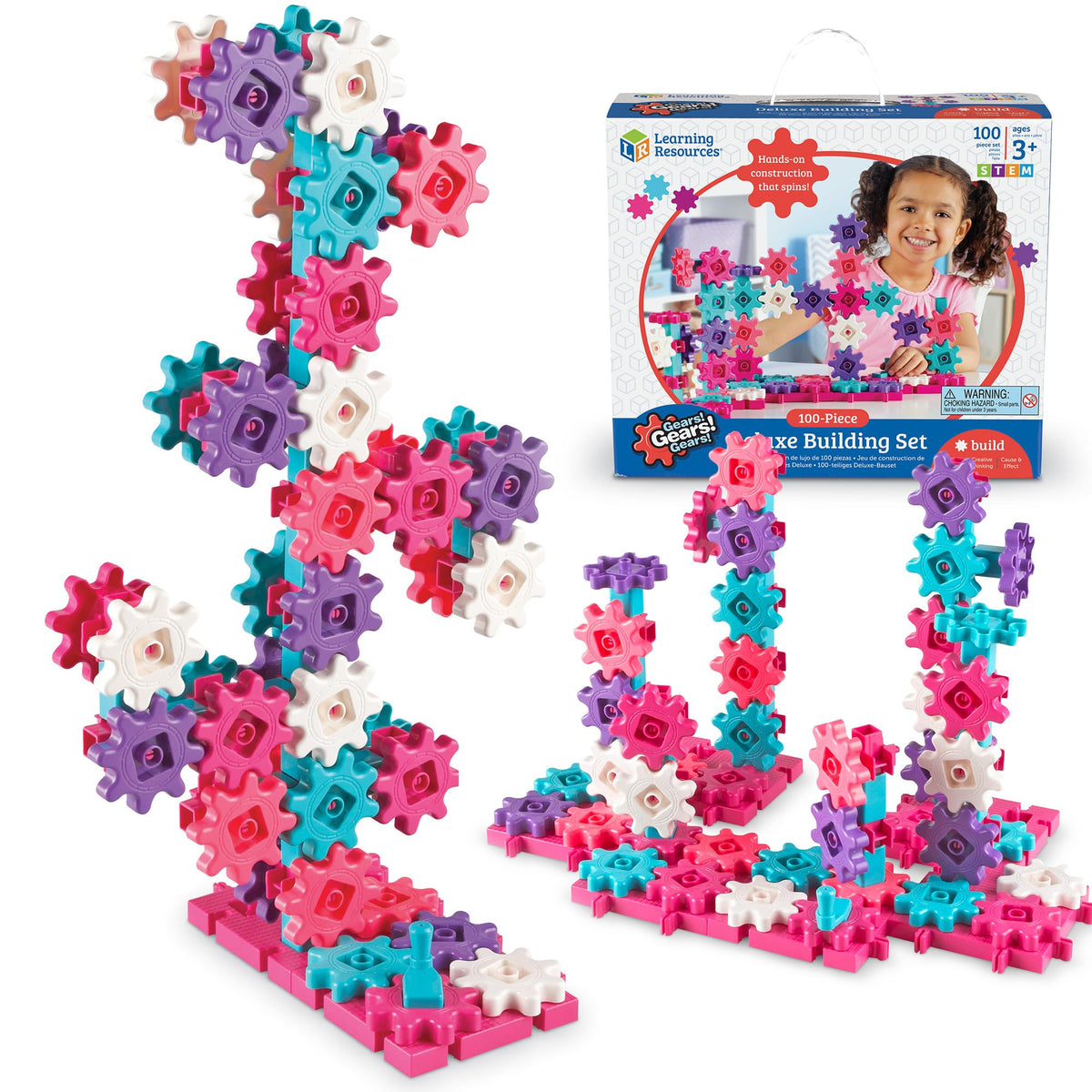 Learning Resources Gears Building Set for STEM Construction