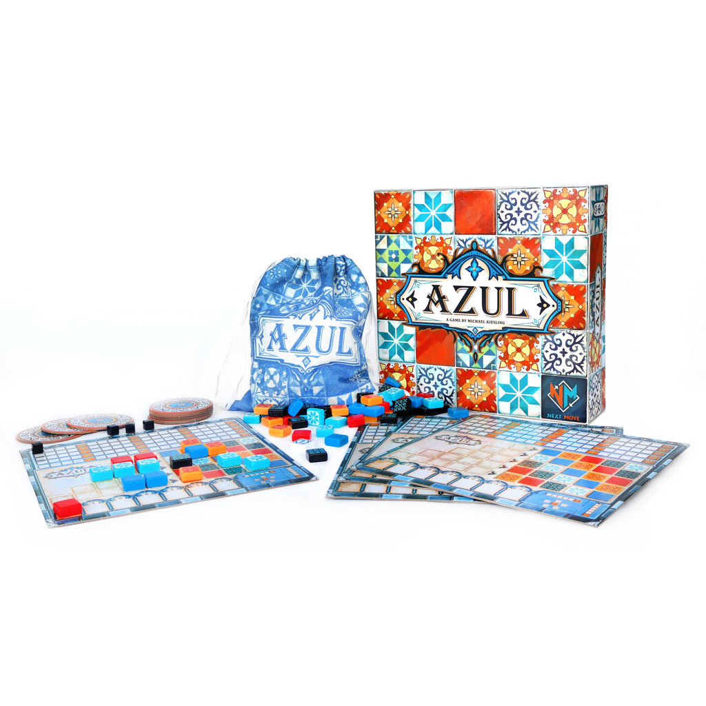 Azul Mosaic Tile-Placement Strategy Board Game for 2–4 Players