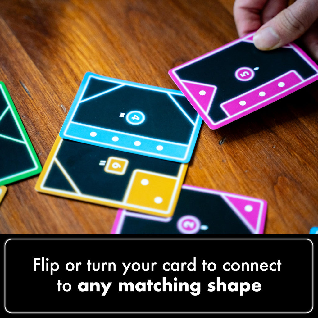 TACTA Strategic Shape-Matching Card Game for Ages 7+