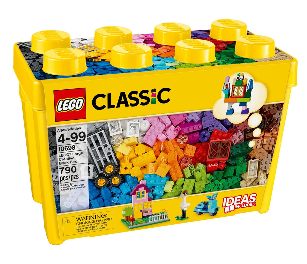 LEGO Classic Large Creative Brick Box Building Set, 2-Pack