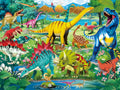RANSUNN 100-Piece Jigsaw Puzzle for Kids & Family Play