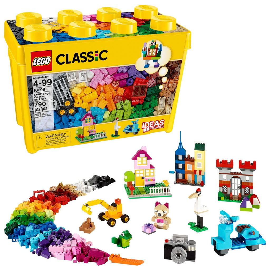 LEGO Classic Large Creative Brick Box Building Set, 2-Pack