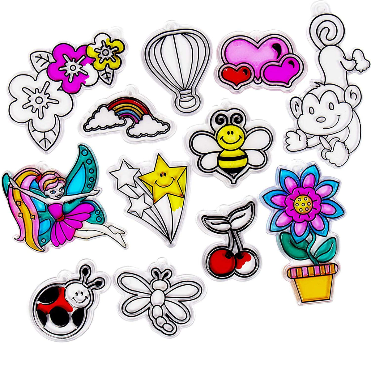 Made By Me Window Art Craft Kit for Kids Creative Play