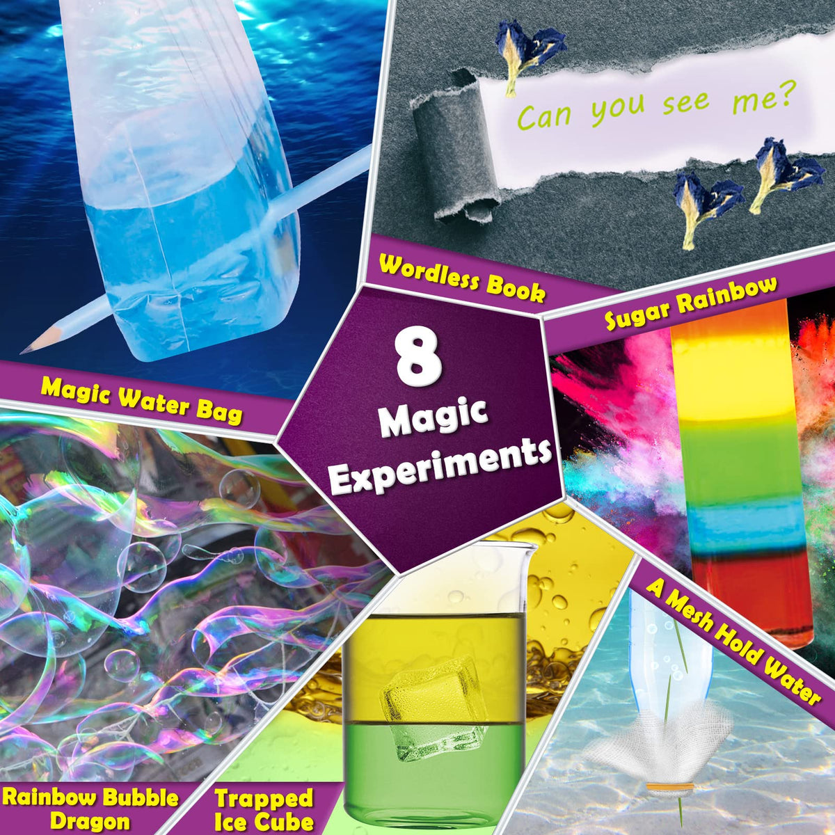 UNGLINGA Science Experiment Kit for Kids STEM Learning