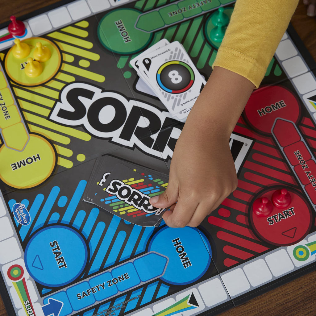 Sorry! Classic Family Board Game for Kids & Adults