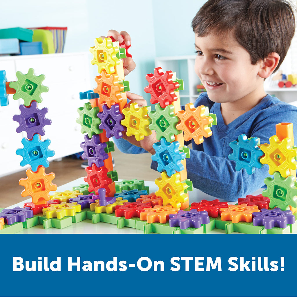 Learning Resources Gears Building Set for STEM Construction