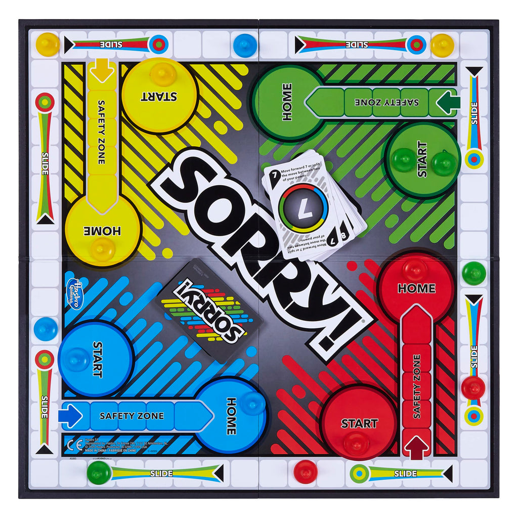 Sorry! Classic Family Board Game for Kids & Adults