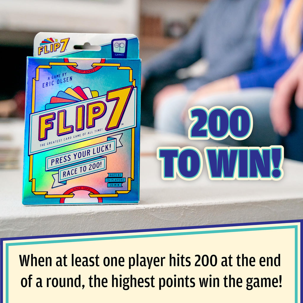 USAOPOLY Flip 7 Press-Your-Luck Strategy Card Game