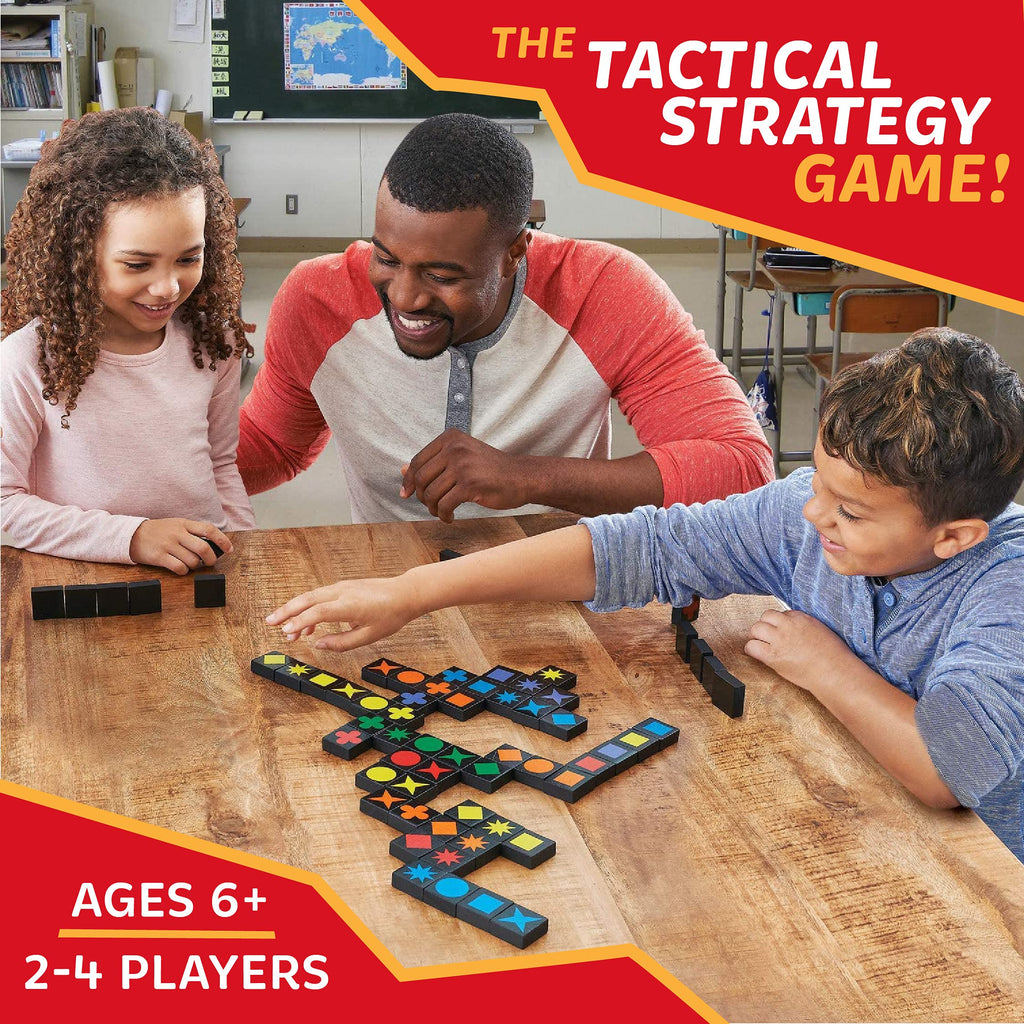 MindWare Qwirkle Strategy Board Game for Family Play