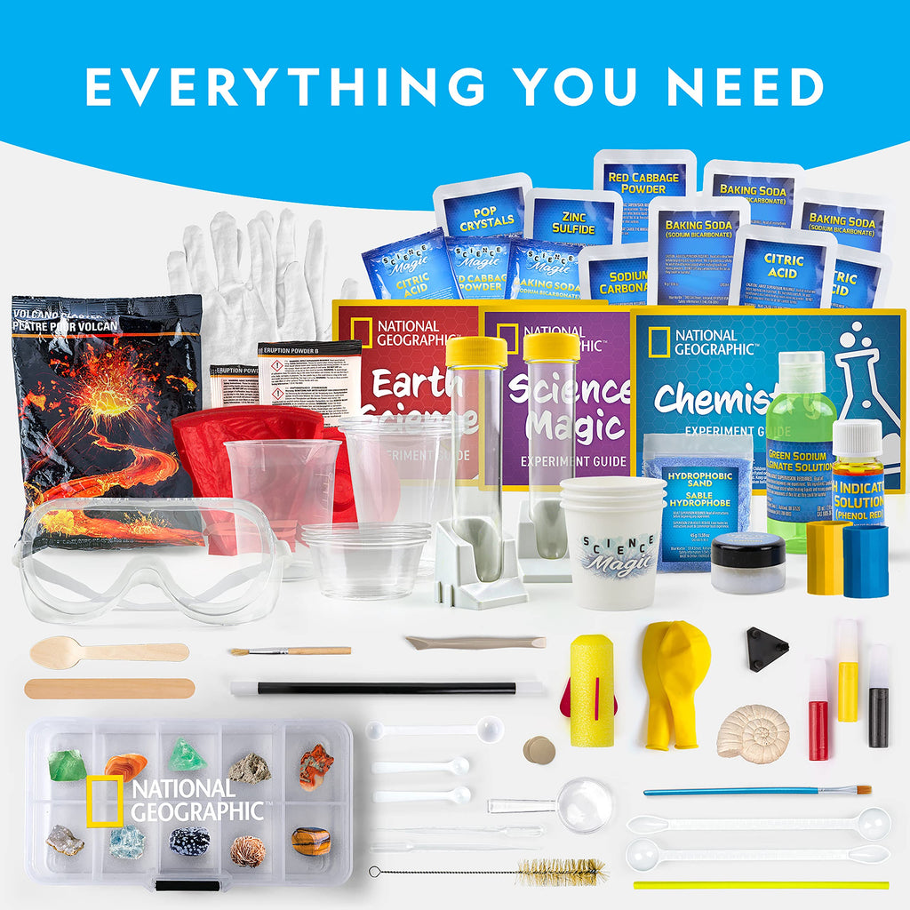 National Geographic Mega Science Lab Kit with 100+ Experiments
