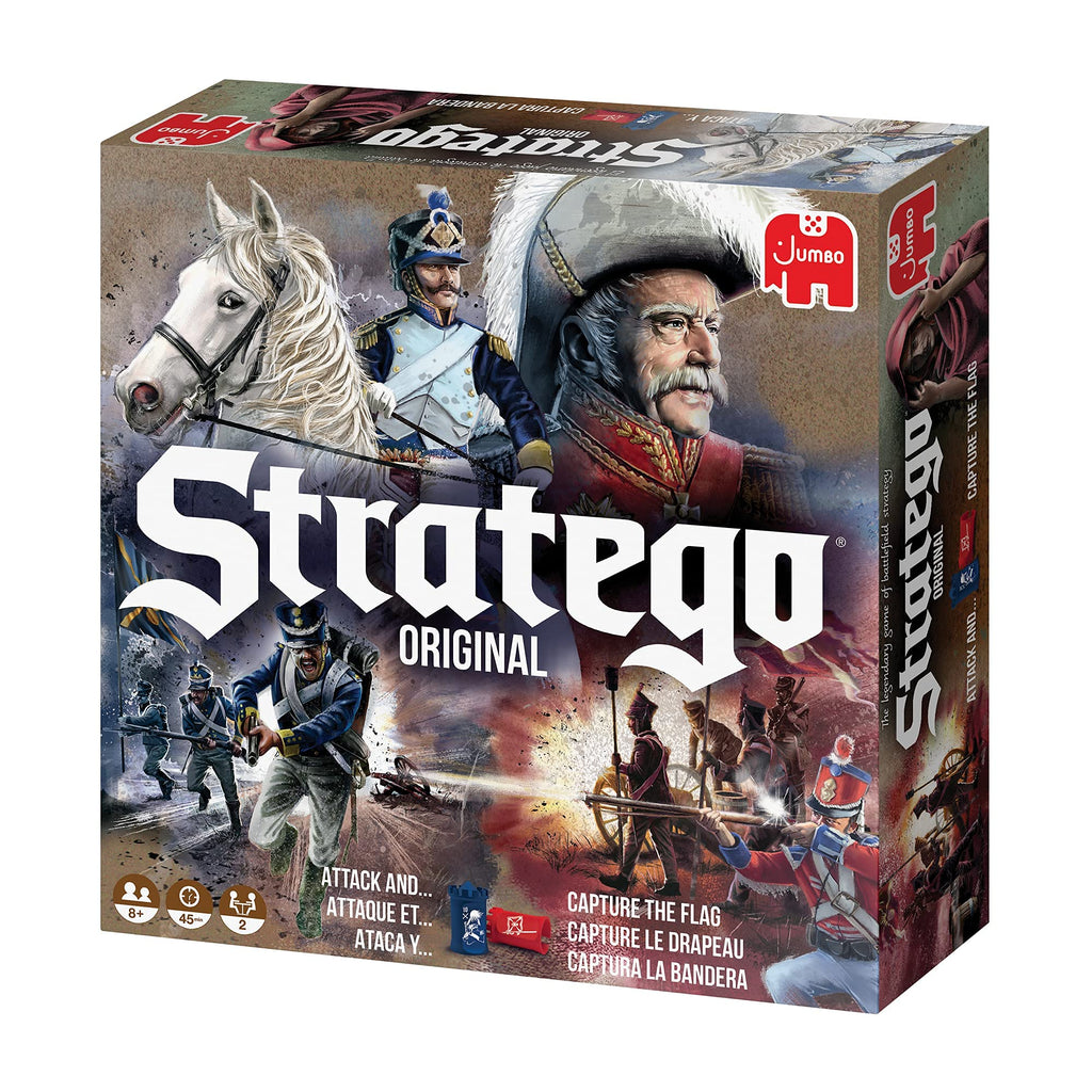 Stratego Original Strategy Board Game for 2 Players Ages 8+