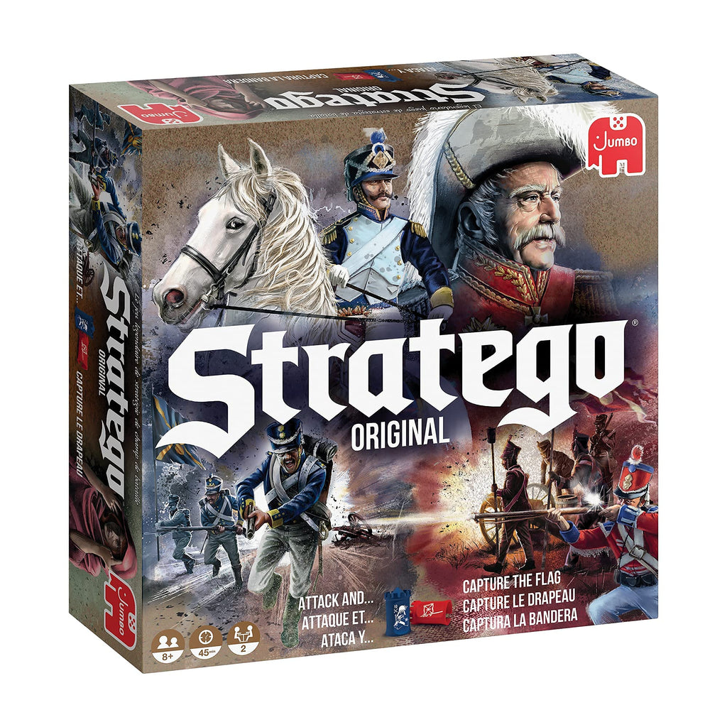 Stratego Original Strategy Board Game for 2 Players Ages 8+