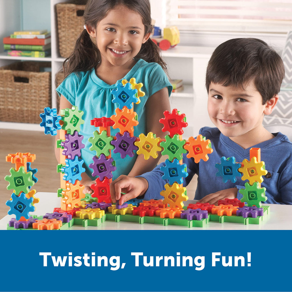 Learning Resources Gears Building Set for STEM Construction