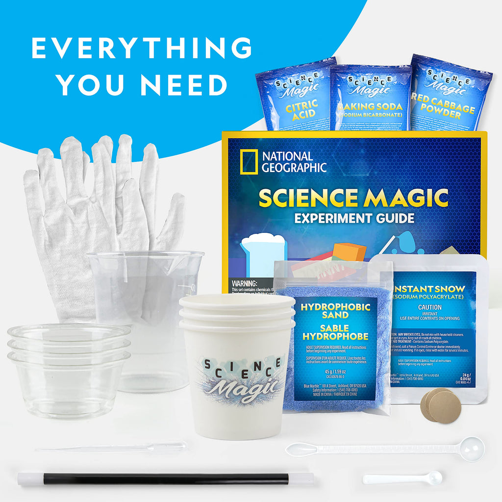 National Geographic Magic Chemistry Science Kit for Kids